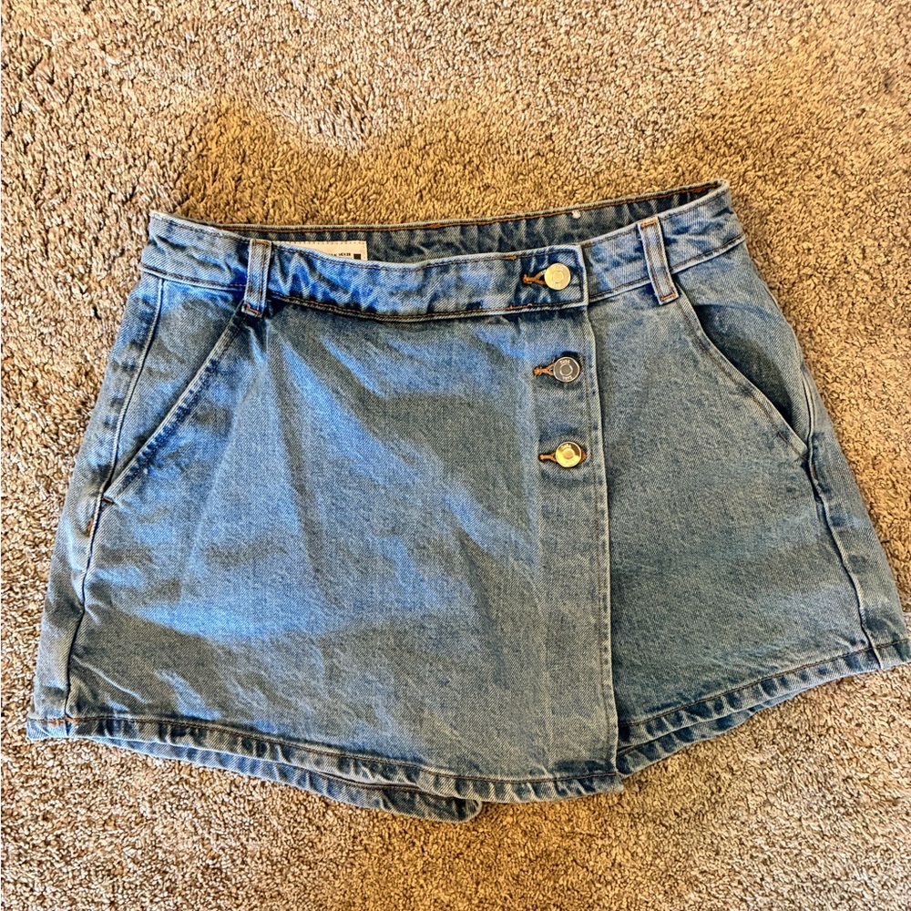 Zara Denim Skort